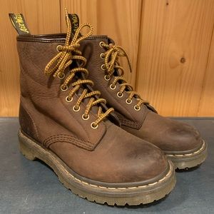 Dr. Martens Crazy Horse Lace Up Boots